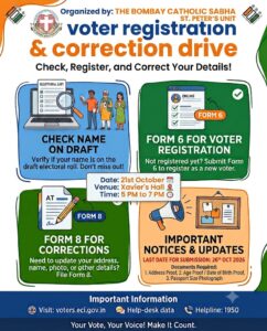 Read more about the article Voter correction
